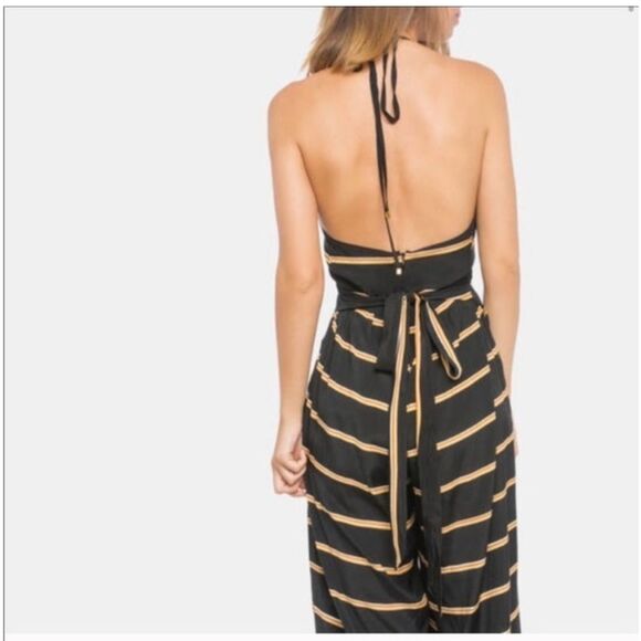 Faithfull the Brand Black Riley Jumpsuit - Picture 2 of 15